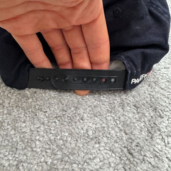 Vintage 90s San Jose Sharks NHL Snapback Hat Cap Unisex Navy Pacific Bell Promo - Picture 10 of 13